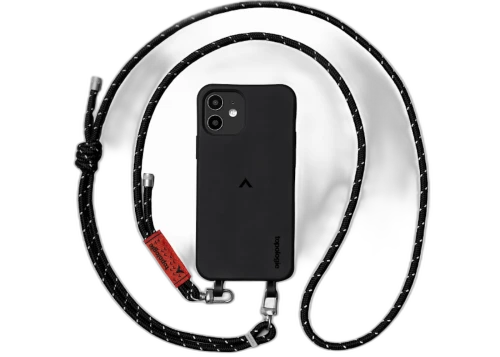 Topologie Dolomites Crossbody Phone Case Black
