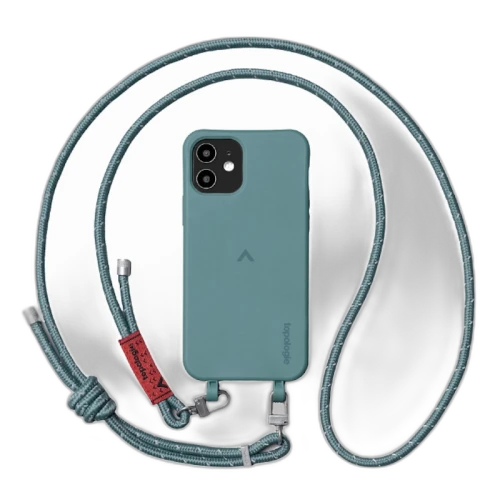 Topologie Dolomites Crossbody Phone Case Teal