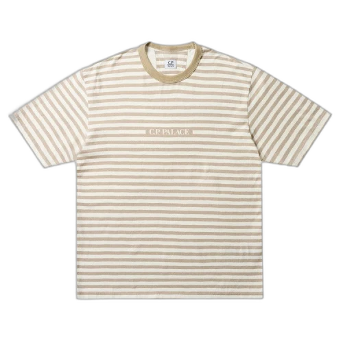 Palace x C.P. Company Jersey Printed T-Shirt 'Stone'