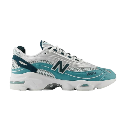 New Balance 1000 Faded Teal White