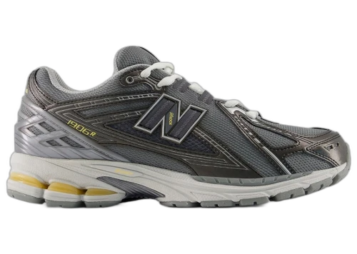 New Balance 1906R Slate Grey Black Metallic White Peach