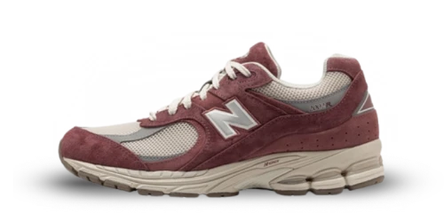 New Balance 2002R Washed Burgundy Timberwolf Slate Grey