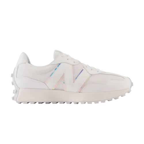 New Balance 327 White Grey Iridescent