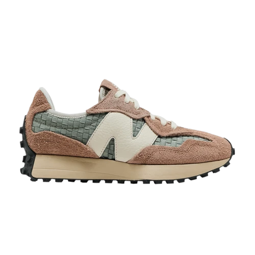 New Balance 327 Woven Flat Taupe Olivine