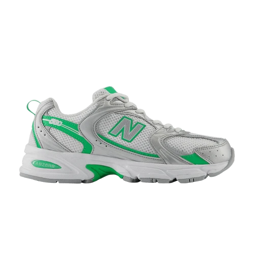 New Balance 530 Green Apple Silver Metallic