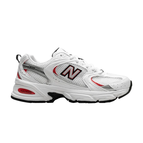 New Balance 530 White Blast Red
