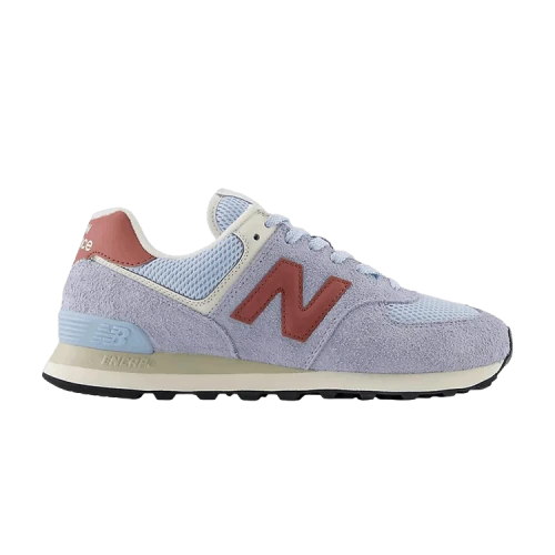New Balance 574 'Oxford Blue Apricot Orange'