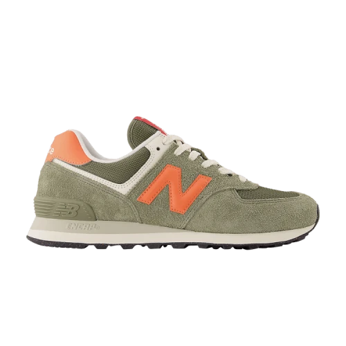 New Balance 574 Dark Olivine Flare