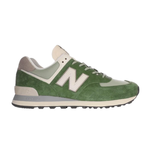 New Balance 574 Dark Alpine Green Garter Snake
