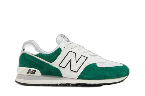 New Balance 574 Classic Pine White Black