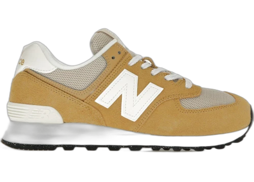 New Balance 574 Yellow White