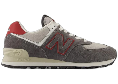 New Balance 574 Castlerock Team Red
