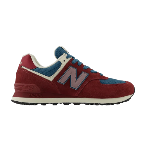 New Balance 574 Classic Crimson Mercury Red