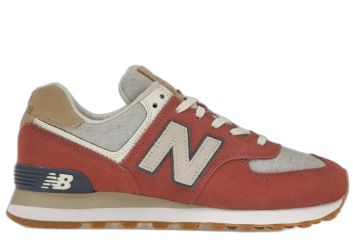New Balance 574 Mineral Red White Gum