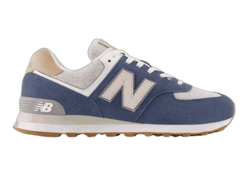 New Balance 574 Navy White Gum