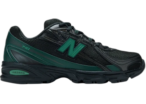 New Balance 740 Black Nordic Green