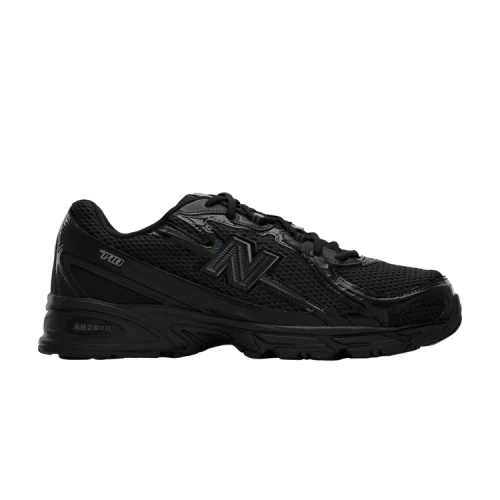 New Balance 740 Triple Black Patent