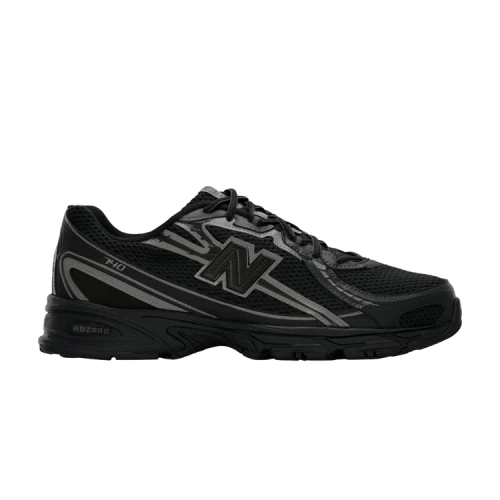 New Balance 740 Black Grey Lines