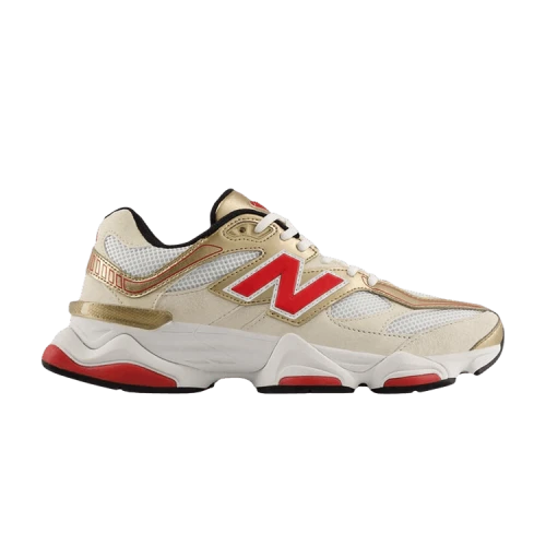 New Balance 9060 'White Team Red Gold'