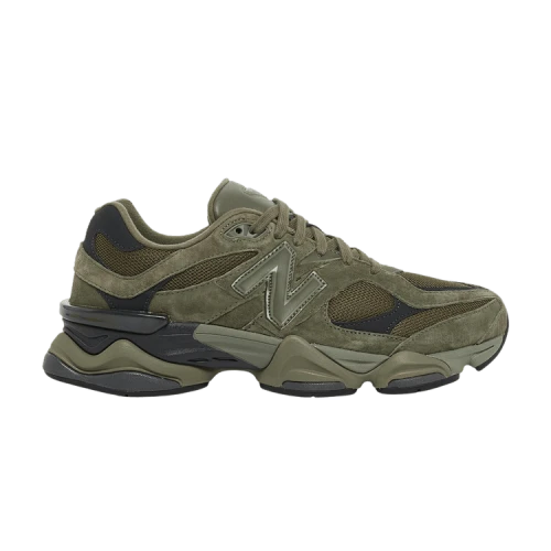 New Balance 9060 Dark Olivine Black