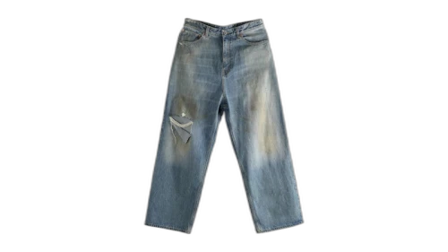 Vetements Distressed Pant Light Blue