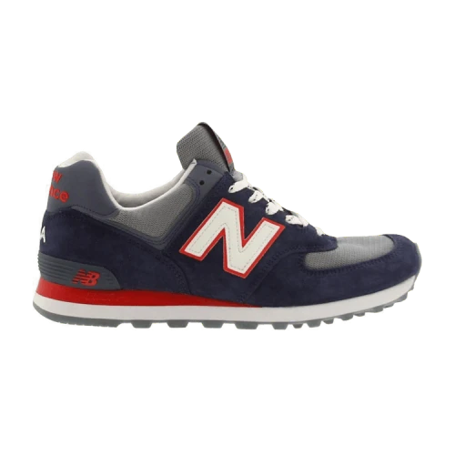 New Balance 574 Made In USA Navy Red