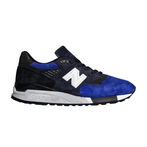 New Balance 998 Todd Snyder Energetic Blue Black Navy