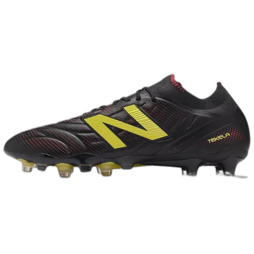 New Balance Tekela Elite Low FG v5 Black Punch Yellow Fire Cracker