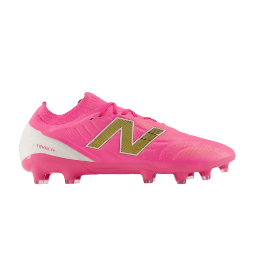 New Balance Tekela Elite Low MG V5 'Pink Heat Metallic Gold'