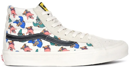 Vans Sk8-Hi Spongebob Beige