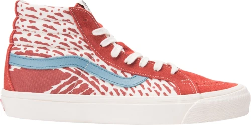 Vans Sk8-Hi John Van Hamersveld Red