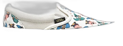 Vans Slip-On Spongebob White