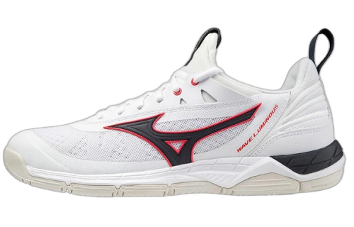 Mizuno Wave Luminous 'White Ignition Red'