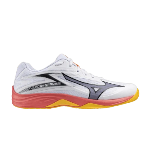 Mizuno Thunder Blade Z White Fiery Coral 2 Citrus