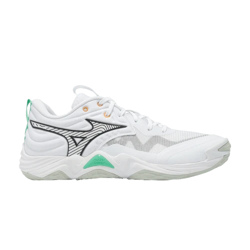 Mizuno Wave Momentum Elite 'White Black Frozen Emerald'