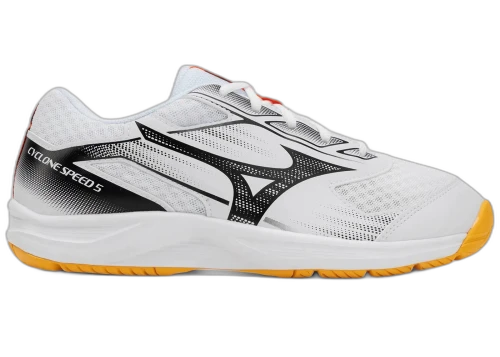 Mizuno Cyclone Speed 5 White Fiery Coral 2 Citrus