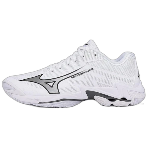 Mizuno Wave Lightning Volleyball Shoes Unisex Low Top White/Gray