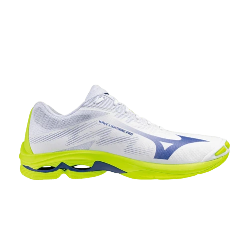 Mizuno Wave Lightning Pro White Lighting Yellow Dazzling Blue