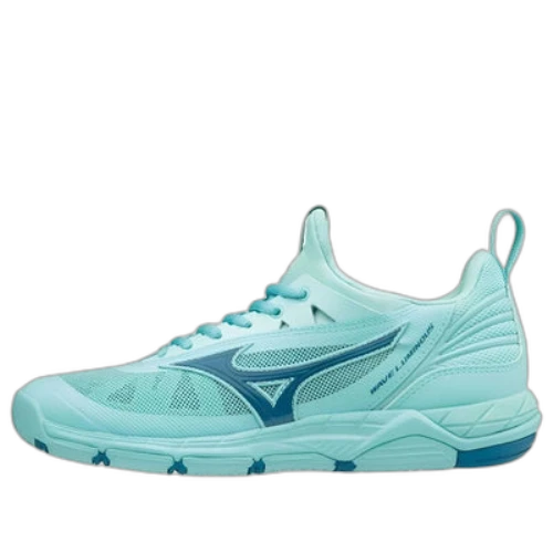 Mizuno Wave Luminous Low Tops Wear-resistant Volleyball Shoes Blue