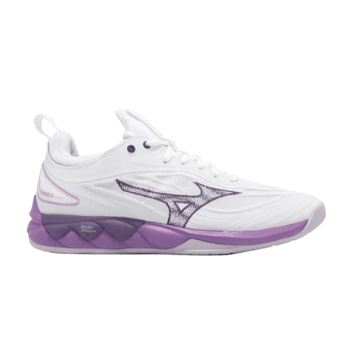 Mizuno WAVE LUMINOUS 3 'White Purple' (Women's)