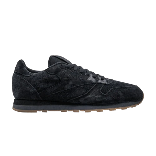 Reebok Classic Leather 'Embossed Camo - Black'