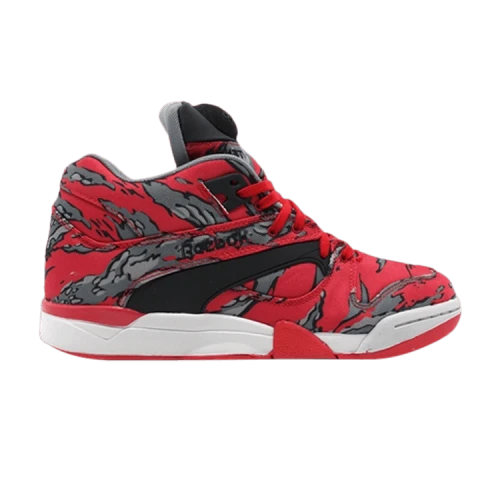 Stash x Reebok Court Victory Pump '25th Anniversary Camo - Red'