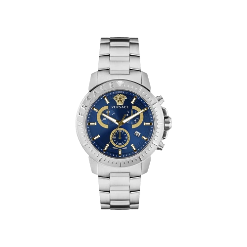 Versace New Chrono Bracelet Watch 'Stainless Steel'