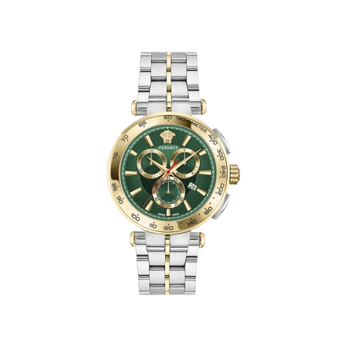 Versace Aion Chrono Bracelet Watch 'Two Tone'