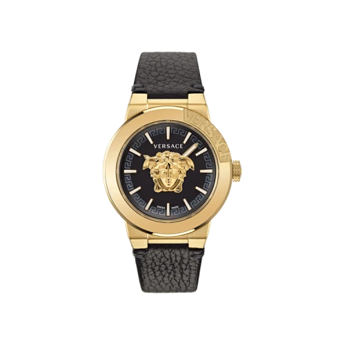 Versace Medusa Infinite Leather Watch 'Gold'