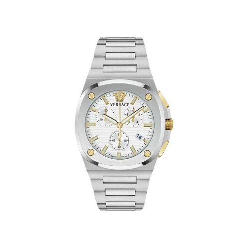 Versace Tolomeo Chrono Bracelet Watch 'Stainless Steel'