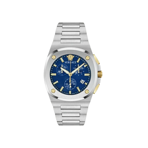 Versace Tolomeo Chrono Bracelet Watch 'Stainless Steel'