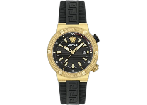 Versace Greca Logo Diver Recycled PU Strap VE8G00324
