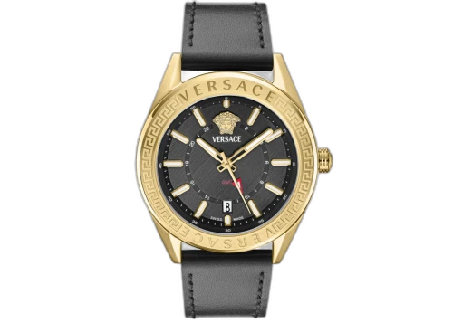 Versace V-Code GMT Leather VEAFA0224