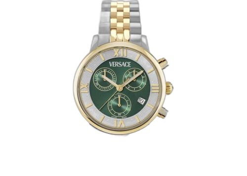 Versace Classic Round Chrono Bracelet Watch VEKFA0325